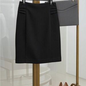 Express Classic Black Pencil Skirt - Size 8